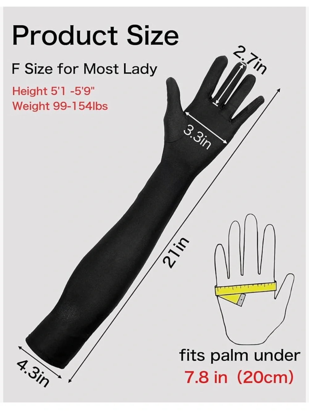 Classic Black Satin Opera Gloves - Women's Evening Accessory